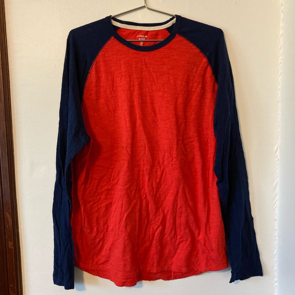 Gap Men’s XL Colorblock Henley